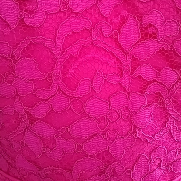 💋Magenta Lace Prom Dress👌 - Picture 3 of 4